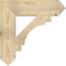 Ekena Millwork Merced Arts & Crafts Rough Sawn Bracket, Douglas Fir, 6"W x 26"D x 26"H BKT06X26X26MRC03RDF - alternate 3